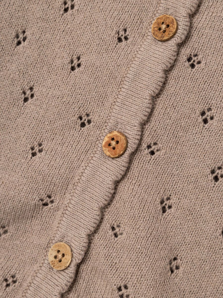 LANGE MOUWEN GEBREID VEST