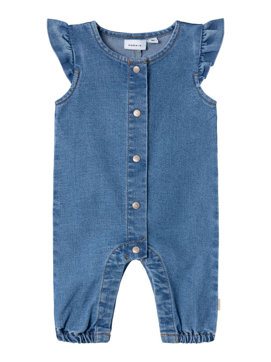 DENIM PLAYSUIT