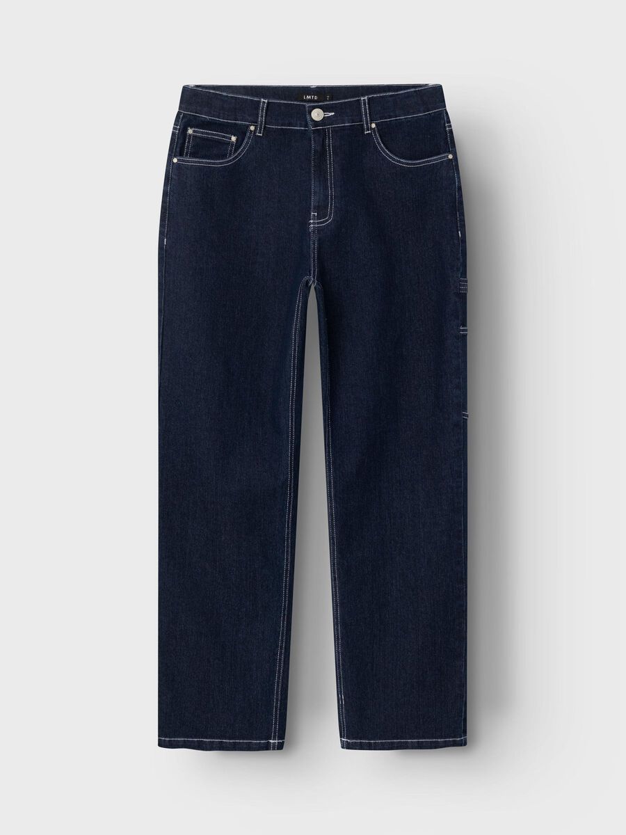 STRAIGHT LEG WORKER JEANS