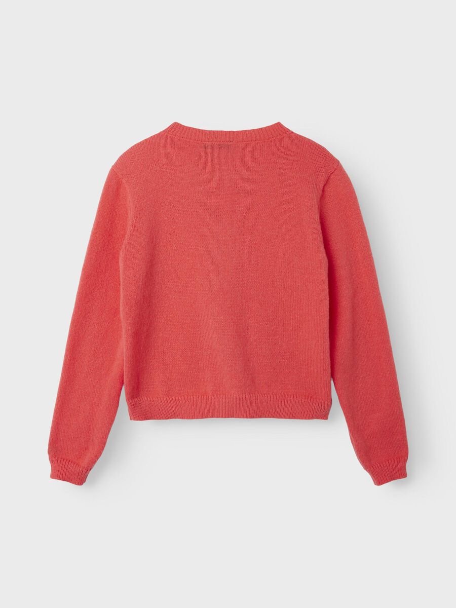 RELAXED FIT GEBREID VEST