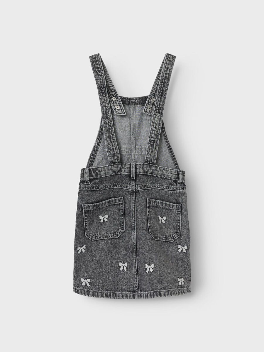 DENIM SLIP-OVER JURK