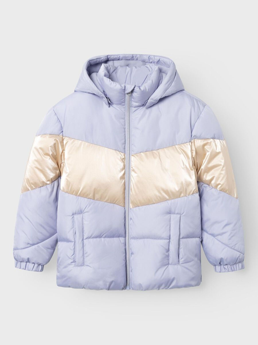 FOLIEPRINT GEWATTEERDE JAS