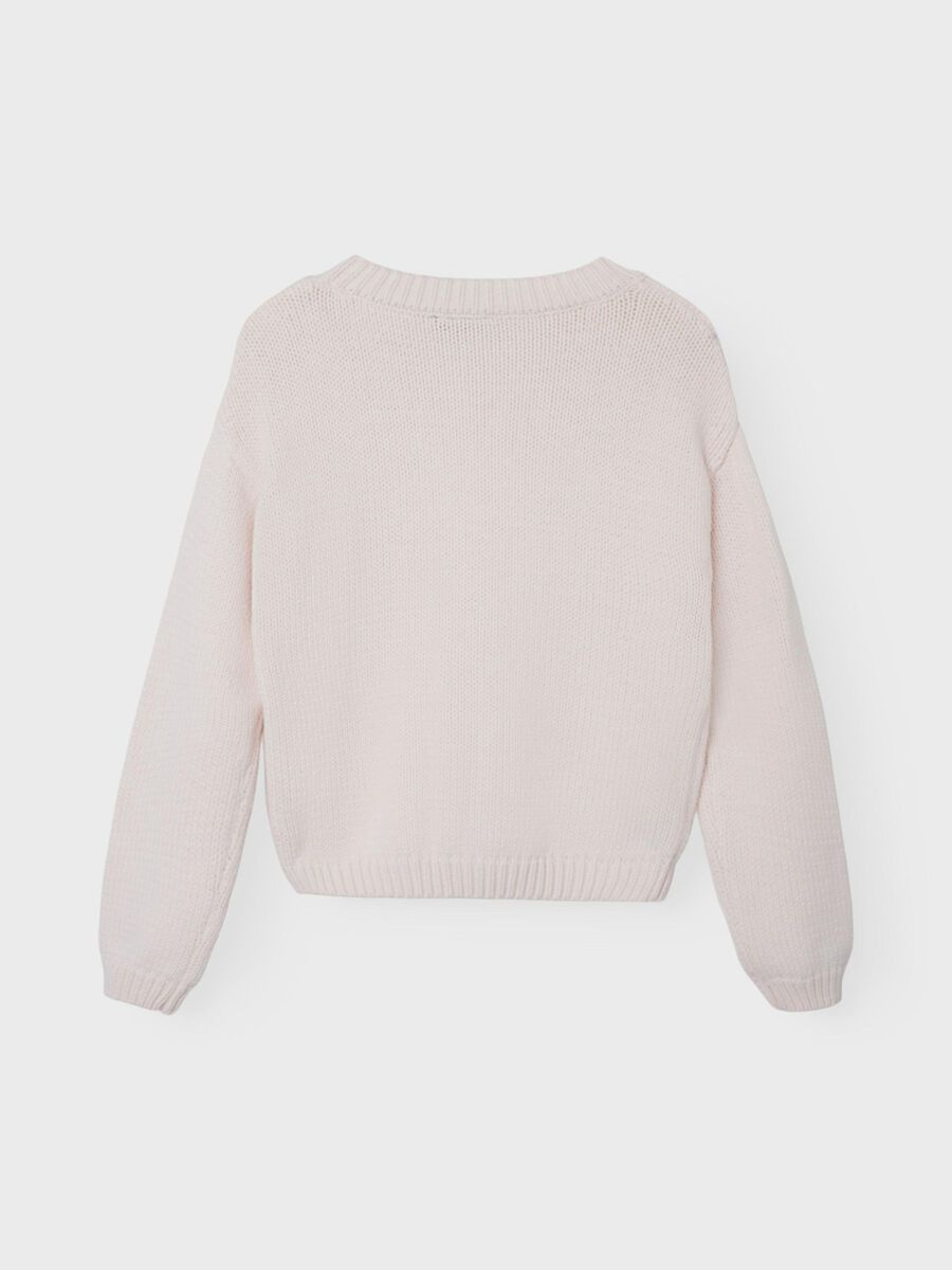 RELAXED FIT GEBREIDE TRUI