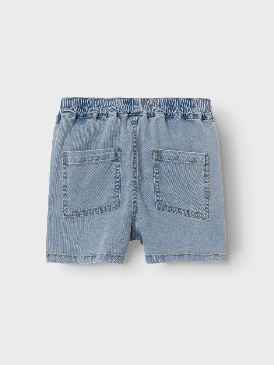 REGULAR FIT DENIM SHORT