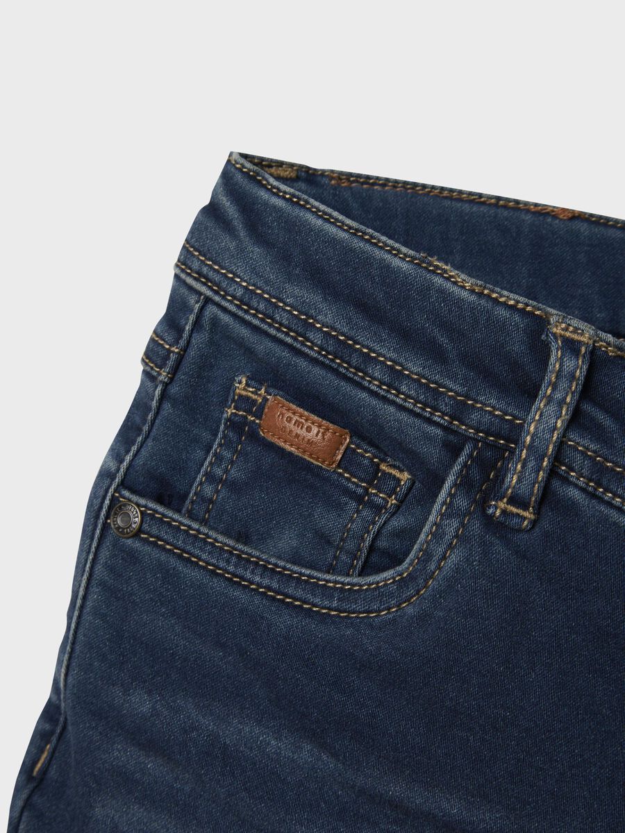 FLEECE REGULAR FIT JEANS