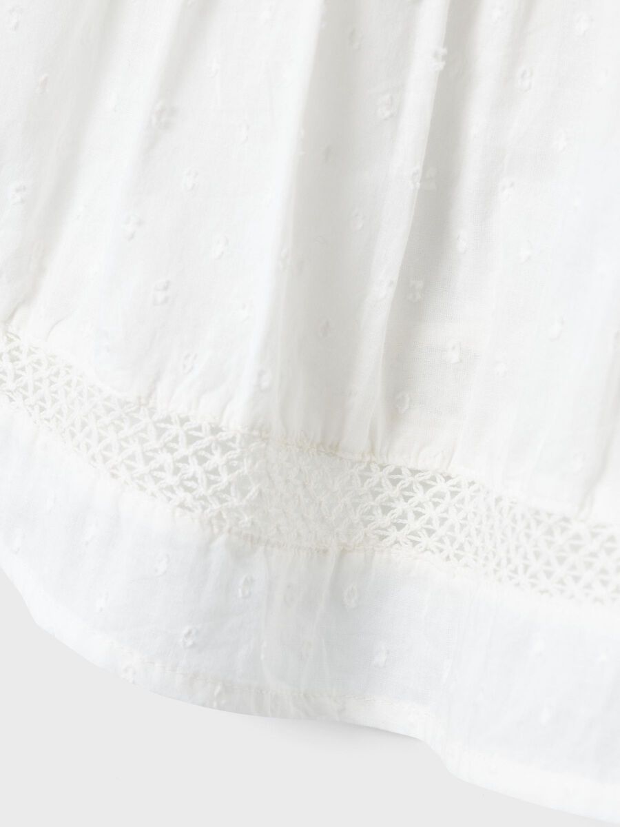 REGULAR FIT TOP MET KAPMOUWEN