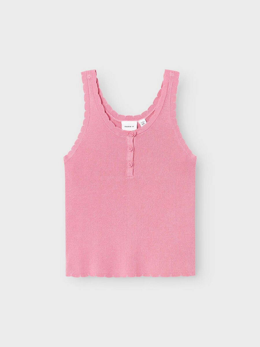 GEBREID TOP MET BANDJES