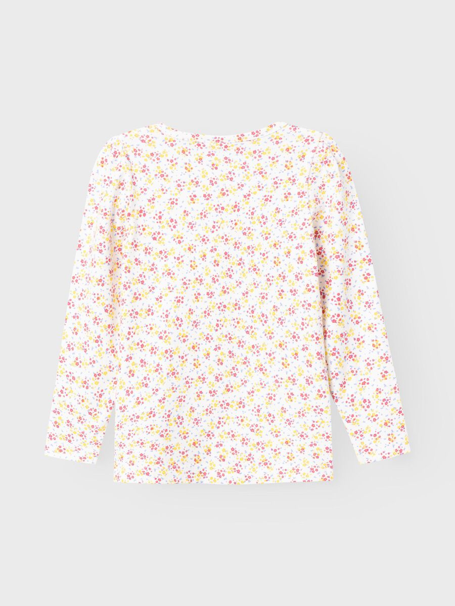 SLIM FIT TOP MET LANGE MOUWEN