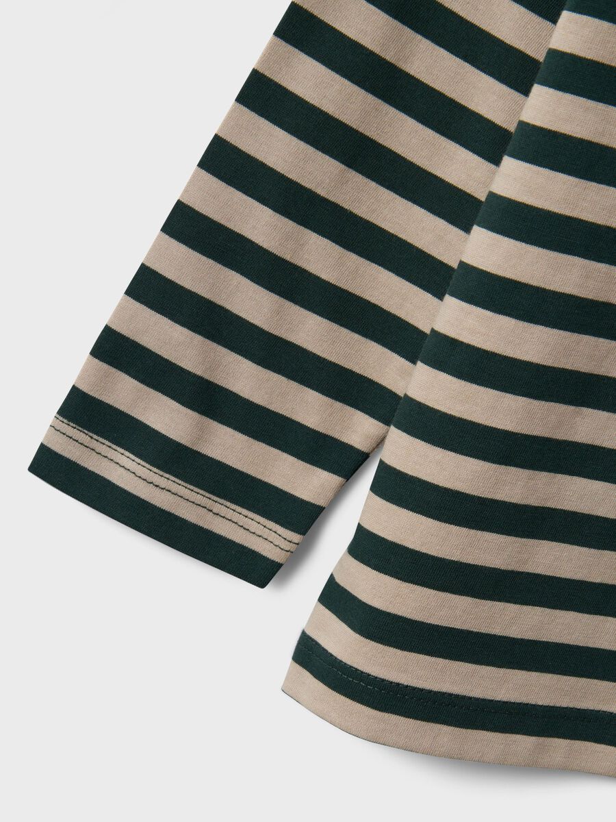 REGULAR FIT TOP MET LANGE MOUWEN