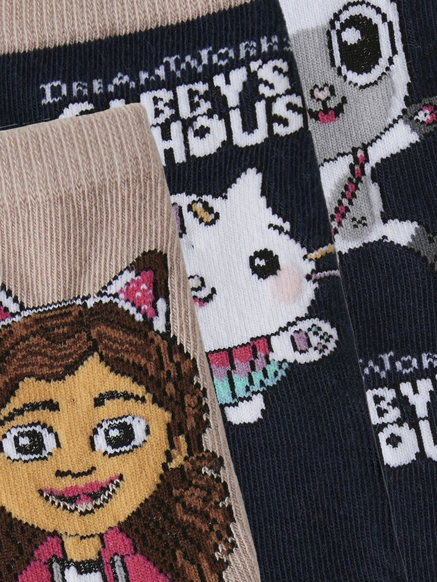 3-PACK GABBY'S POPPENHUIS SOKKEN