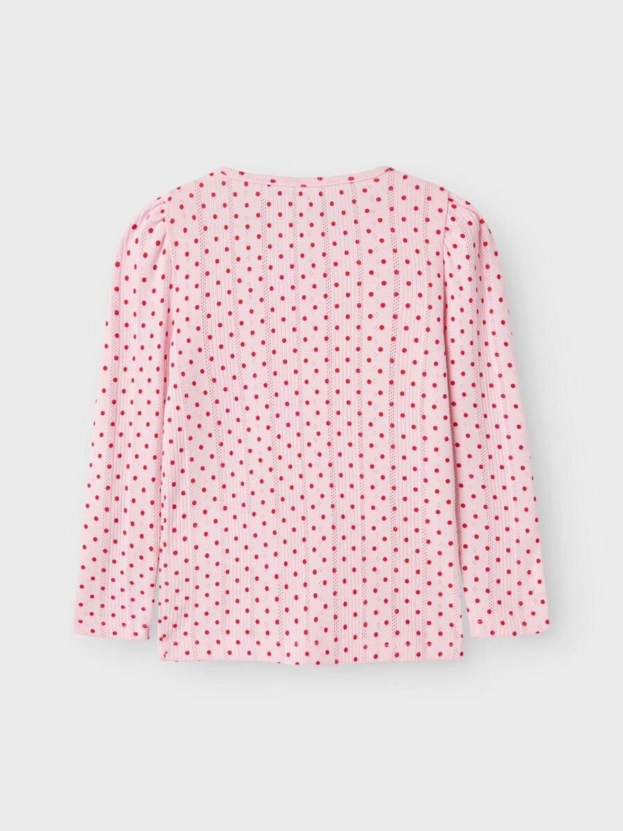 BIOLOGISCH KATOEN TOP MET LANGE MOUWEN