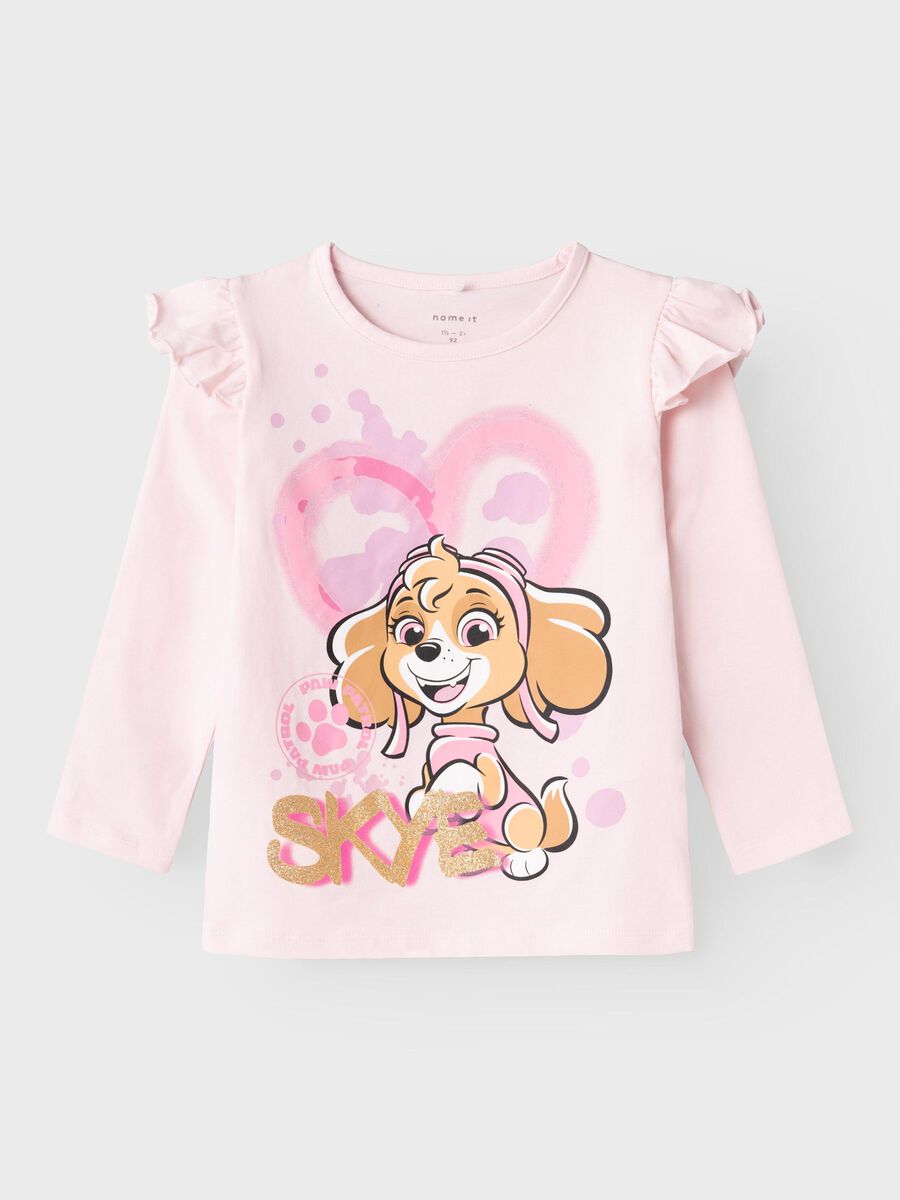 PAW PATROL TOP MET LANGE MOUWEN