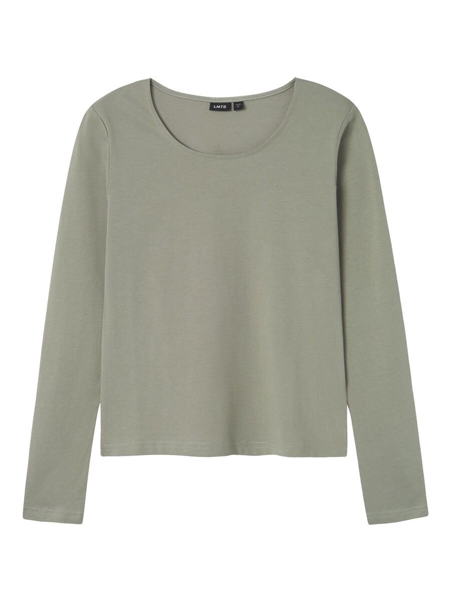 BIOLOGISCH KATOEN TOP MET LANGE MOUWEN