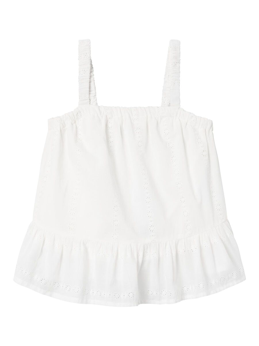 REGULAR FIT TOP MET BANDJES