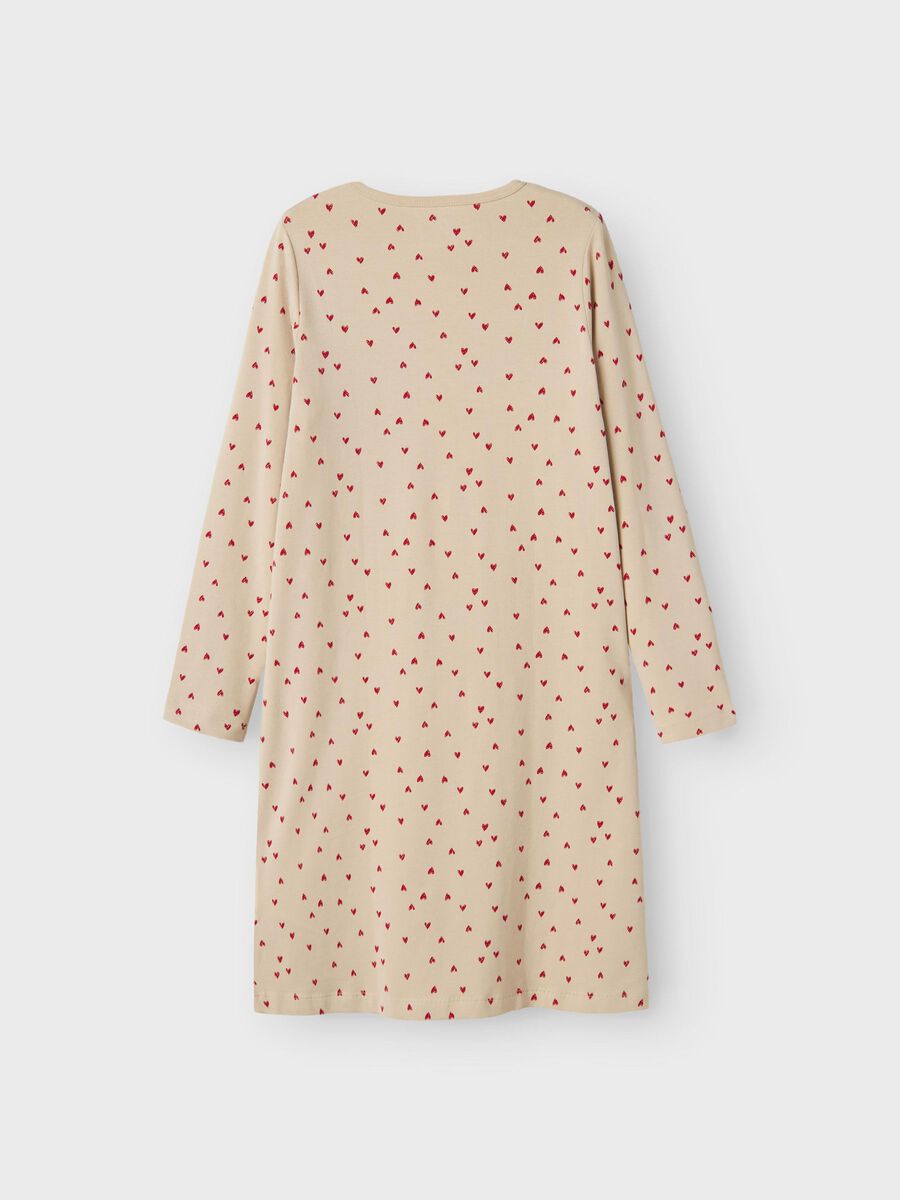 LANGE MOUWEN NACHTHEMD