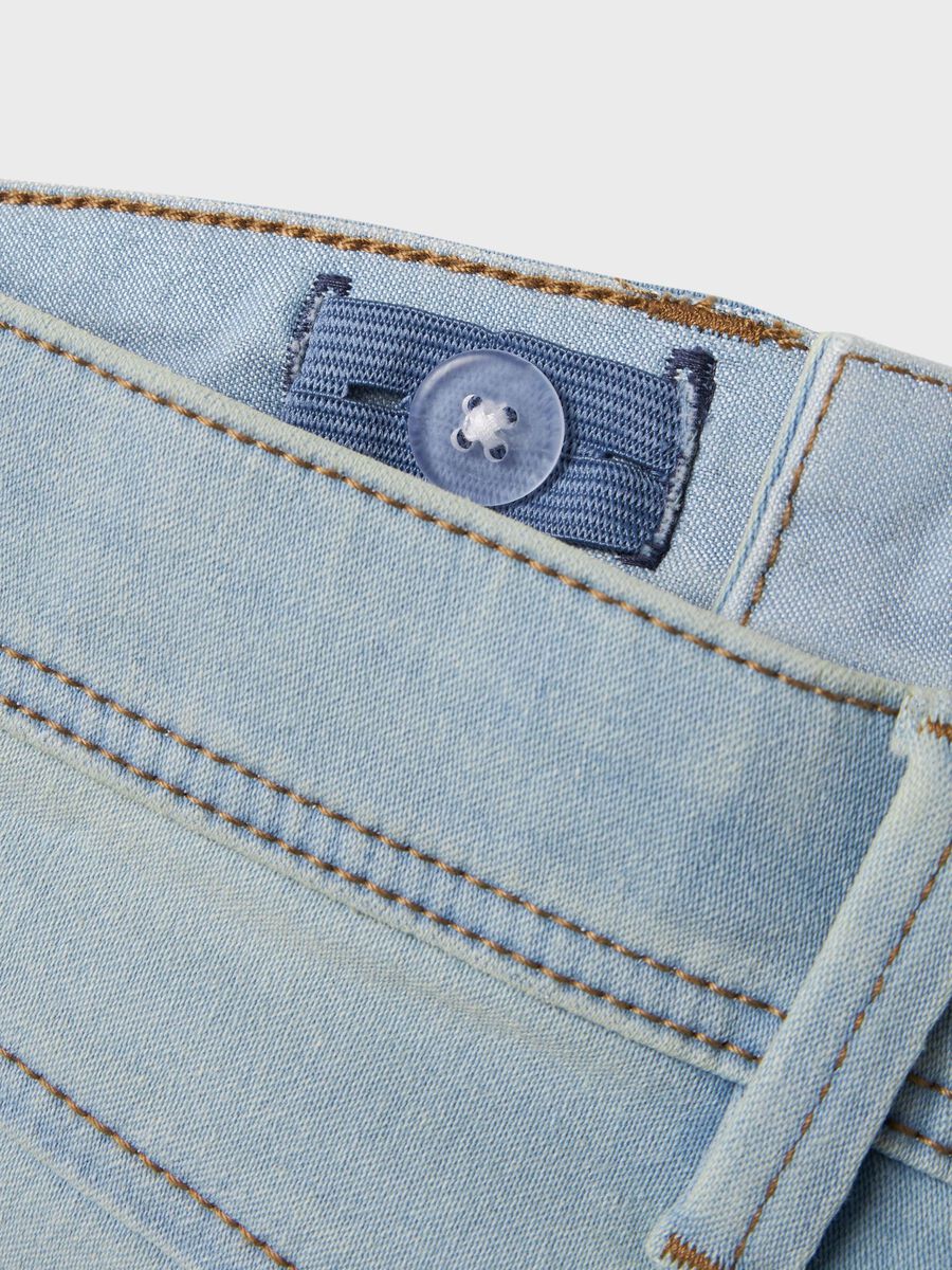 SLIM FIT LANGE SHORTS