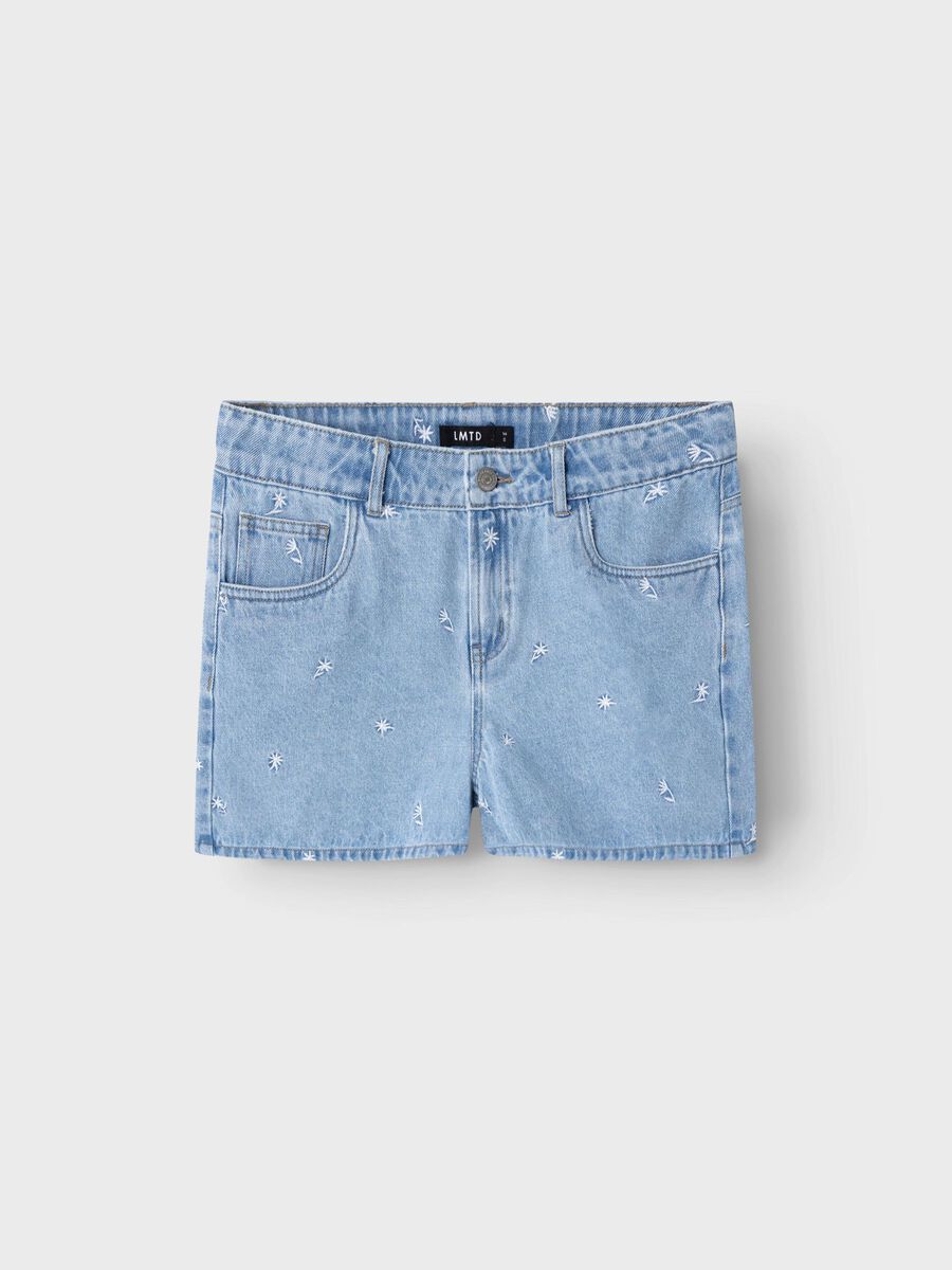 MOM FIT DENIM SHORT