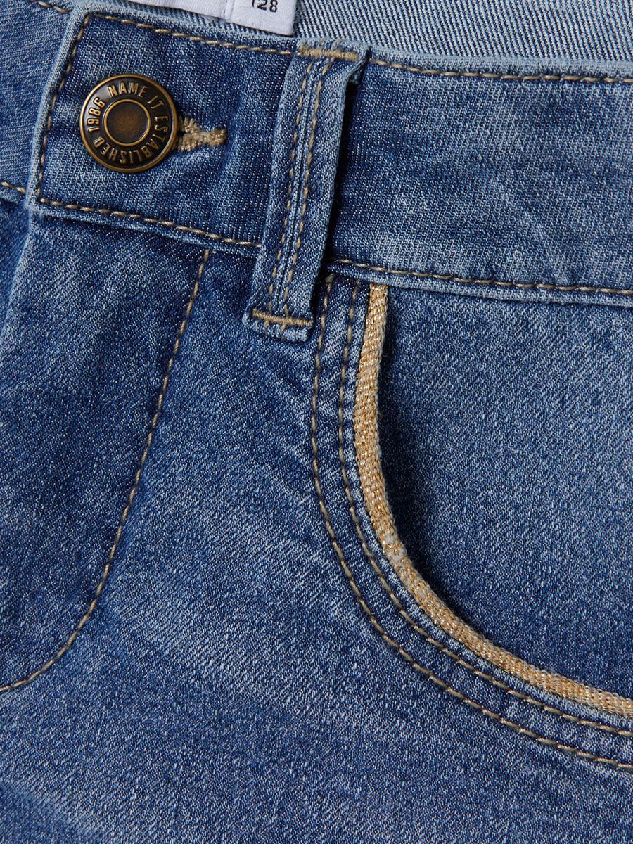 REGULAR FIT DENIM SHORT