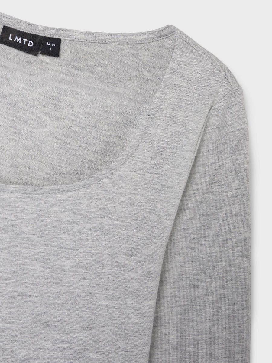 BIOLOGISCH KATOEN TOP MET LANGE MOUWEN