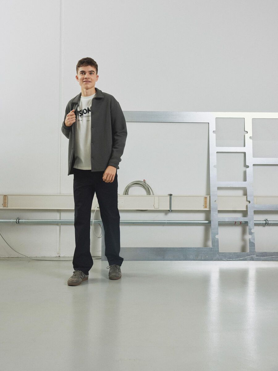 LANGE MOUWEN OVERSHIRT