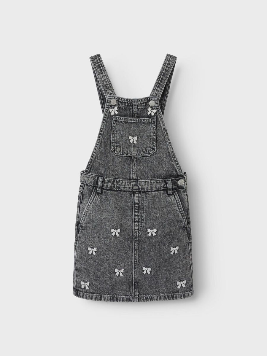 DENIM SLIP-OVER JURK