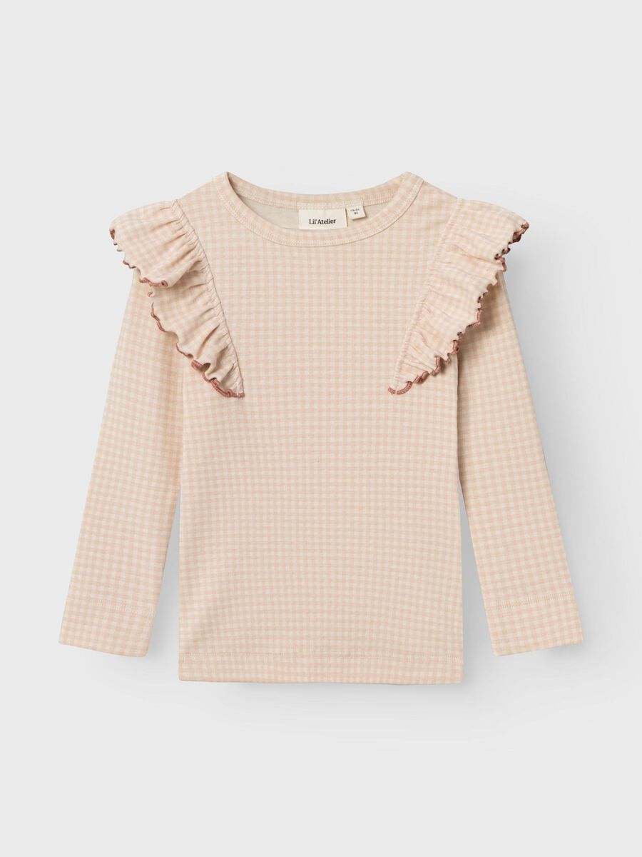 - SLIM TOP MET LANGE MOUWEN