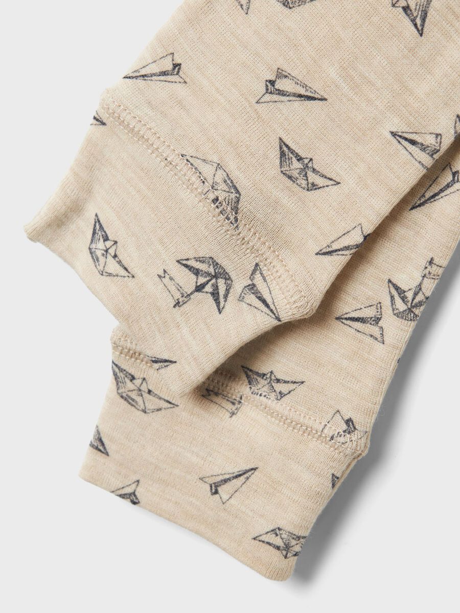 MERINO WOL LANGE ONDERBROEK