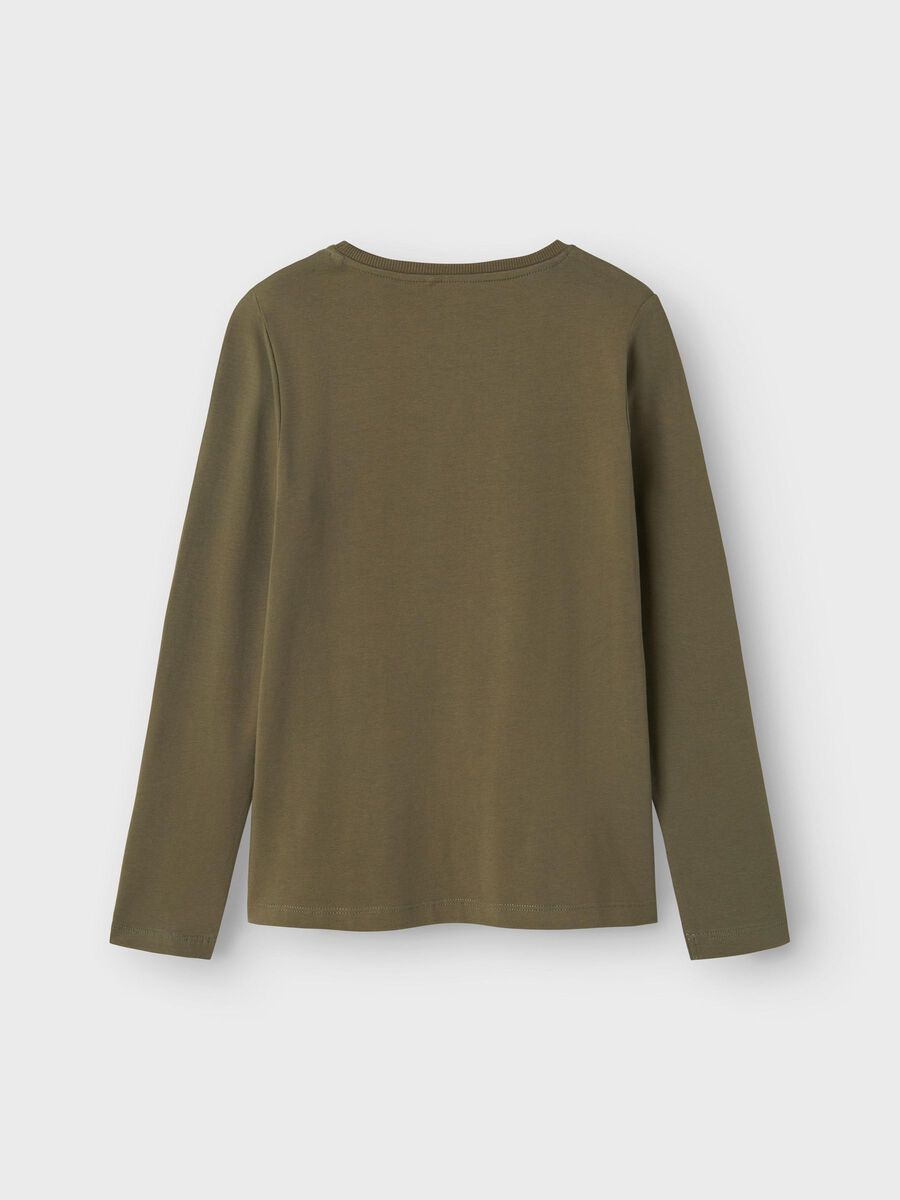 PRINT TOP MET LANGE MOUWEN