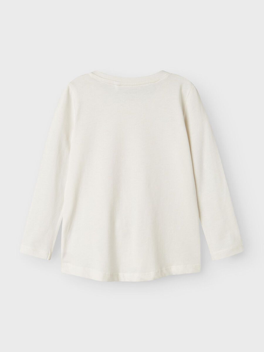 LOOSE FIT TOP MET LANGE MOUWEN