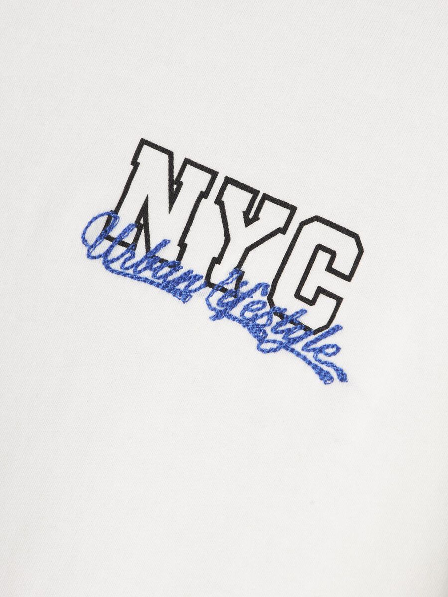 REGULAR FIT TOP MET LANGE MOUWEN