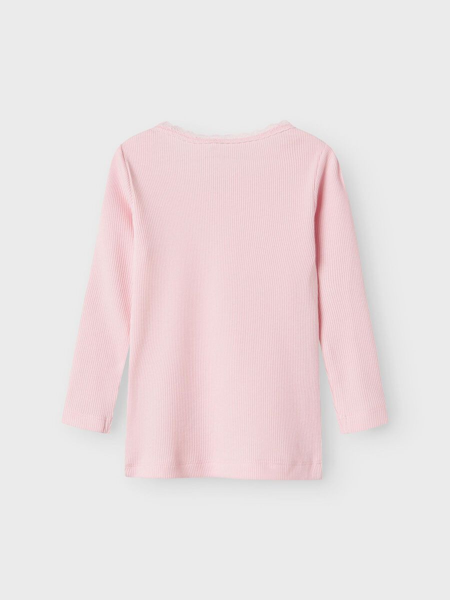 BASIC TOP MET LANGE MOUWEN