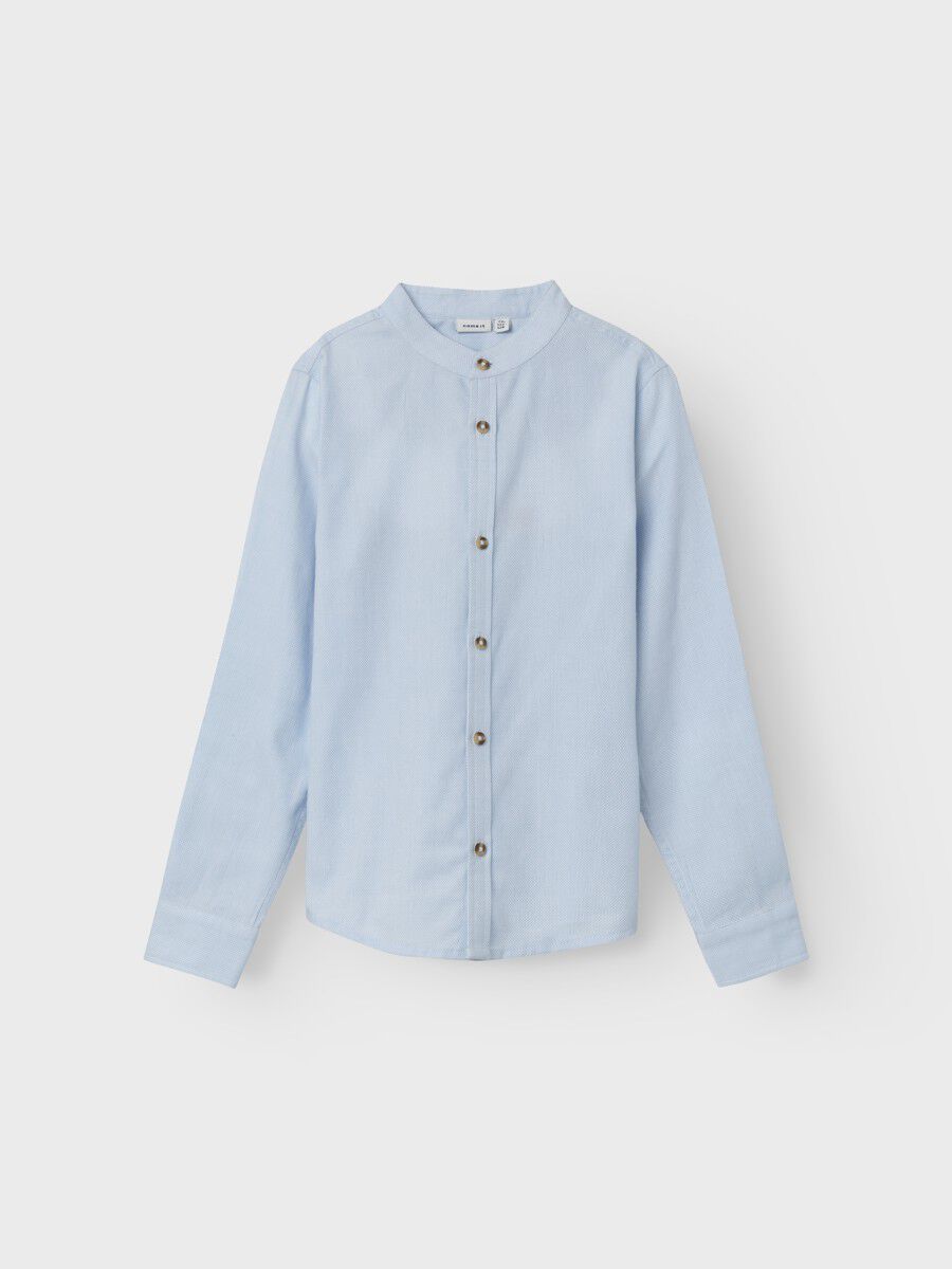 REGULAR FIT OVERHEMD MET LANGE MOUWEN