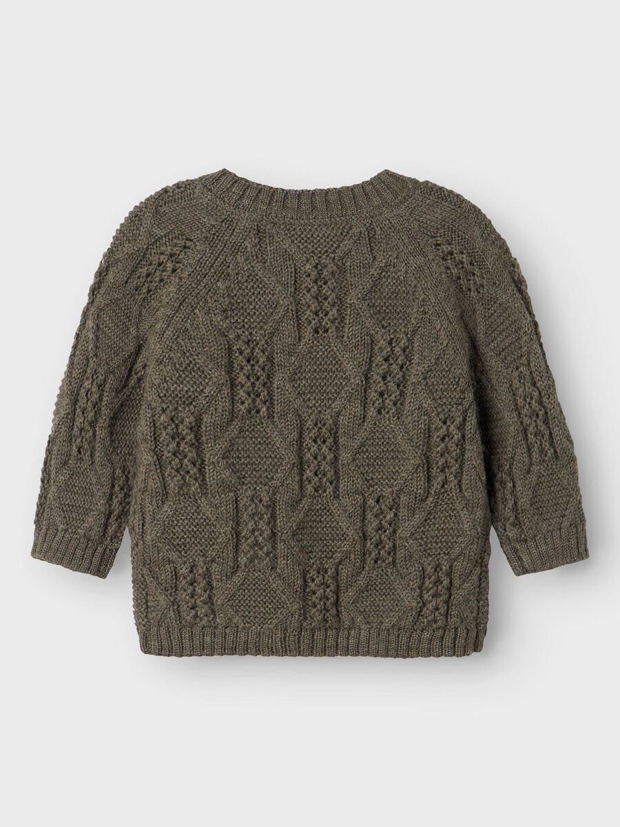 MERINOWOL GEBREID VEST