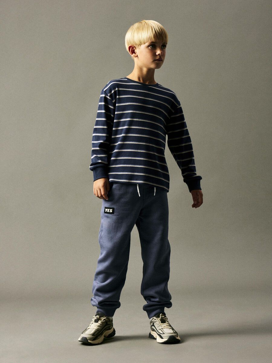 REGULAR FIT TOP MET LANGE MOUWEN