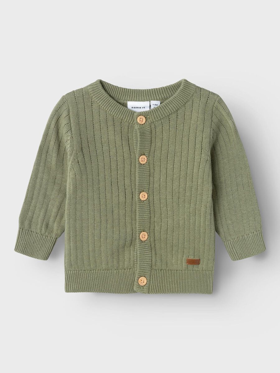 LANGE MOUWEN GEBREID VEST