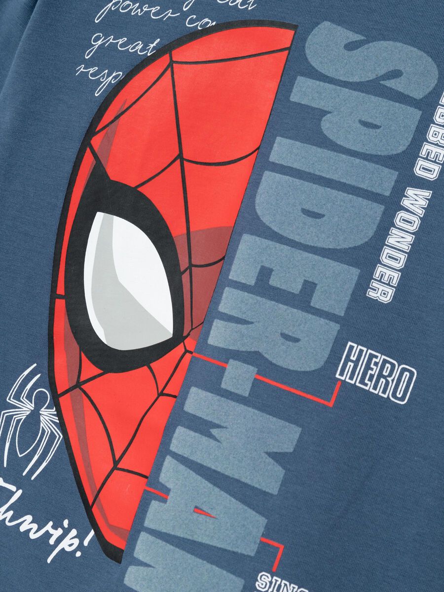 SPIDERMAN TOP MET LANGE MOUWEN