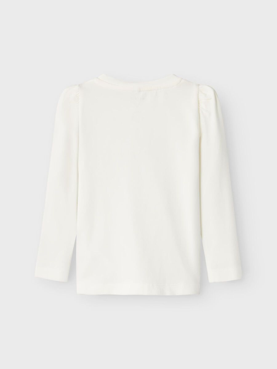 REGULAR FIT TOP MET LANGE MOUWEN