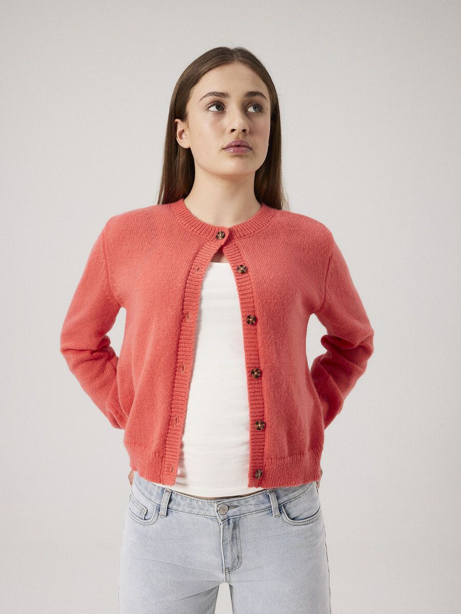 RELAXED FIT GEBREID VEST