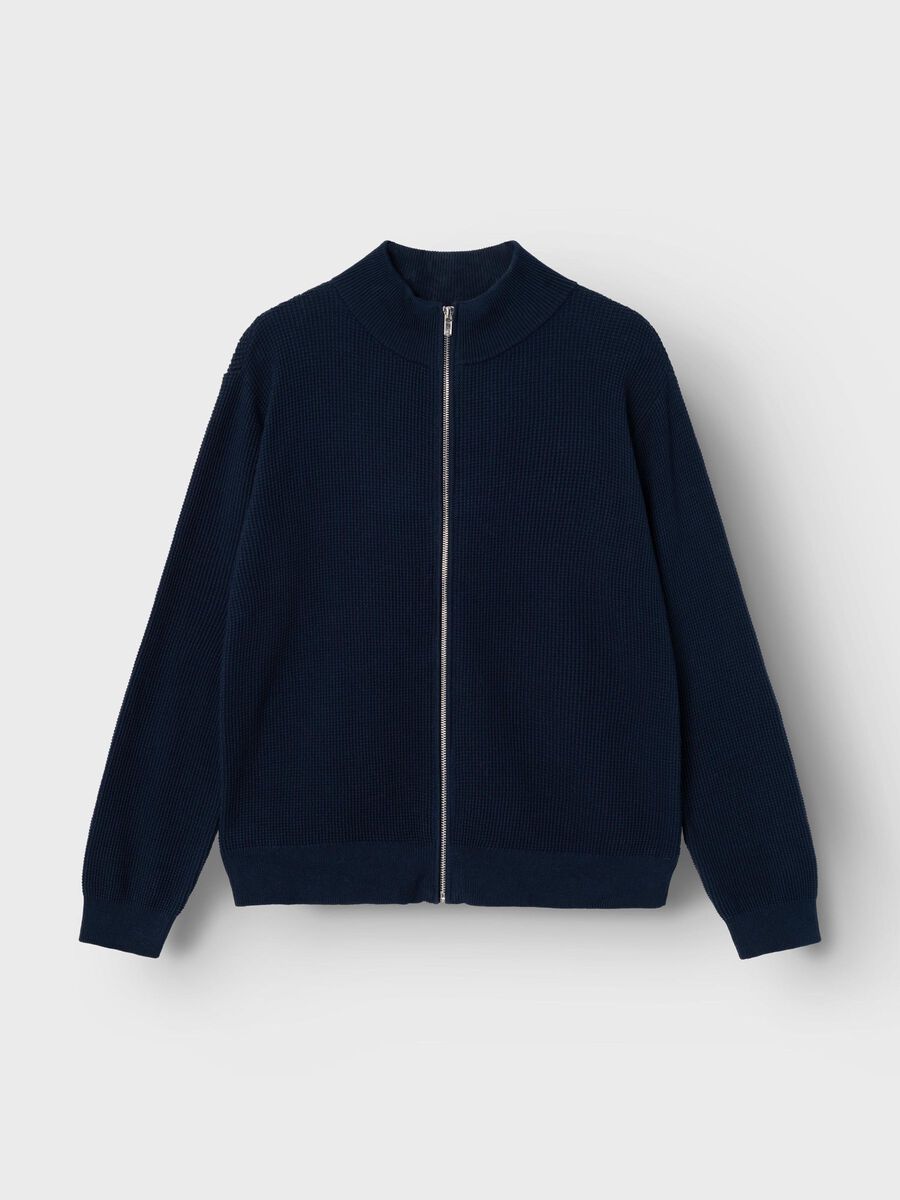 REGULAR FIT GEBREID VEST