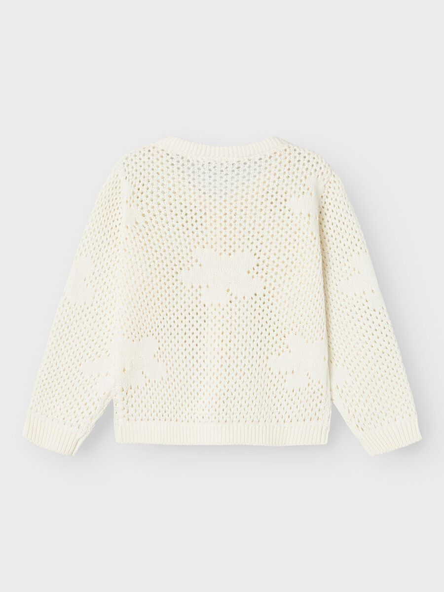 LANGE MOUWEN GEBREID VEST