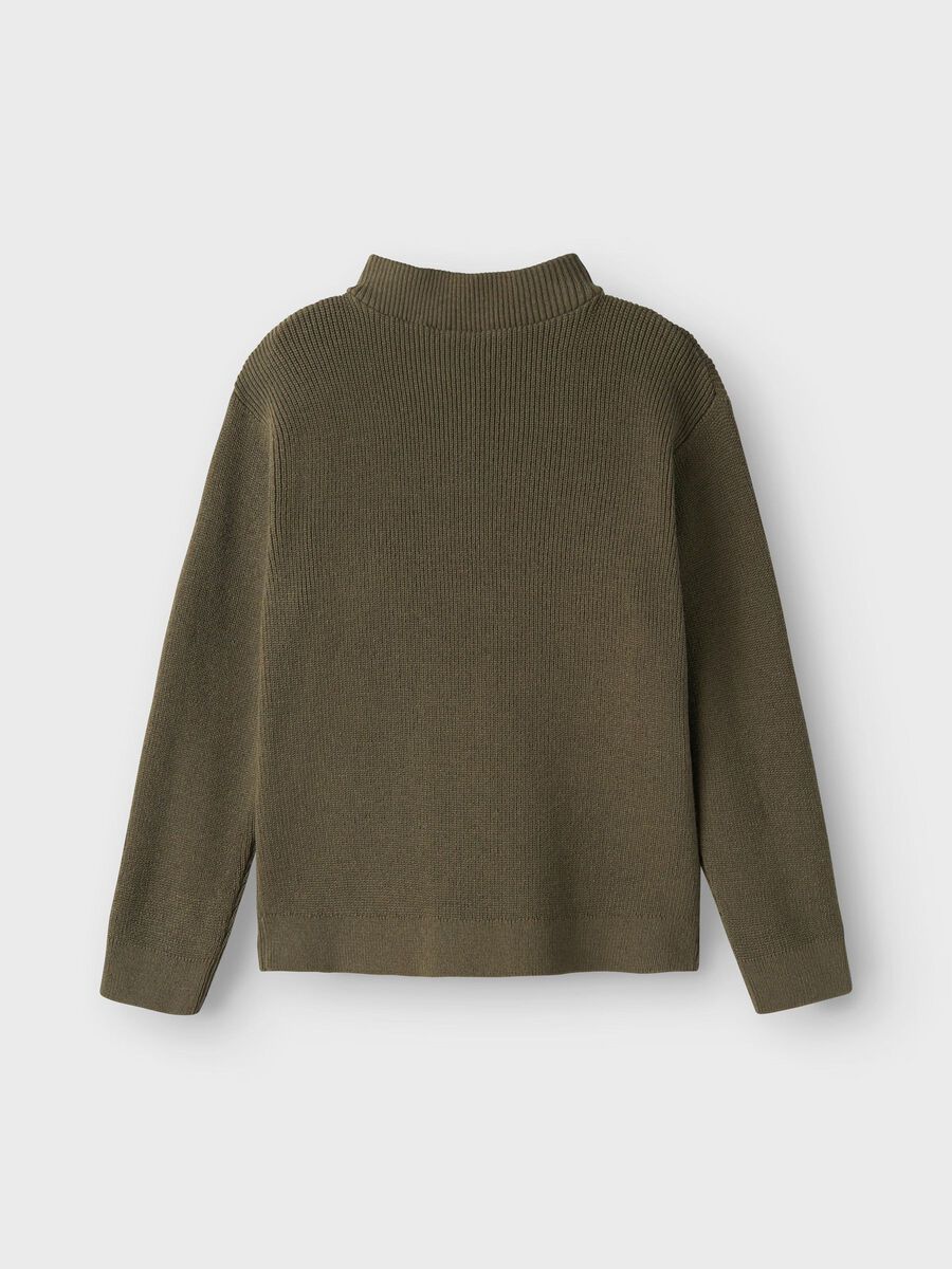 REGULAR FIT GEBREIDE TRUI