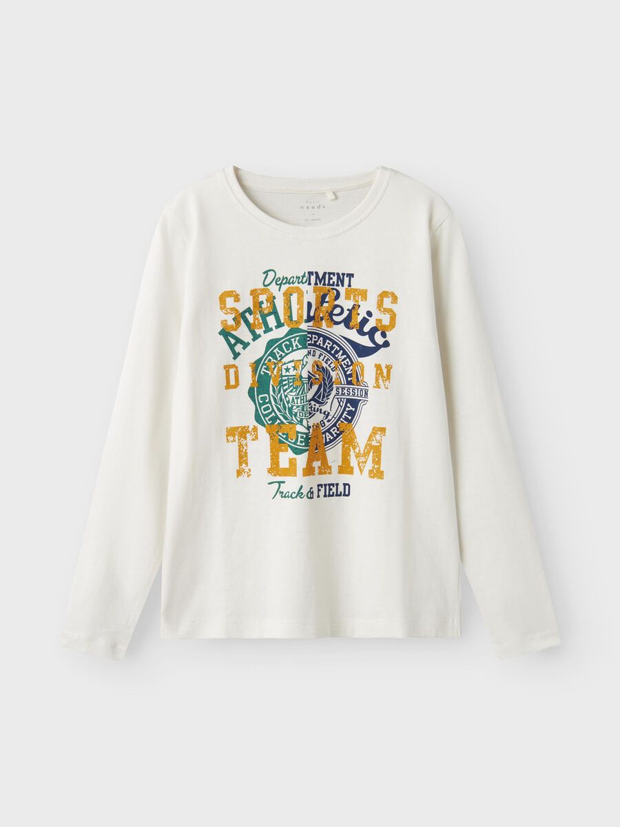 REGULAR FIT TOP MET LANGE MOUWEN