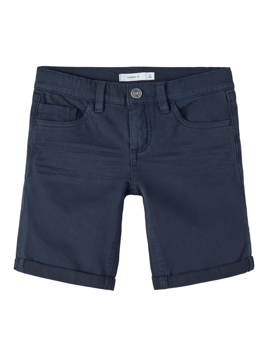 SLIM FIT TWILL SHORTS