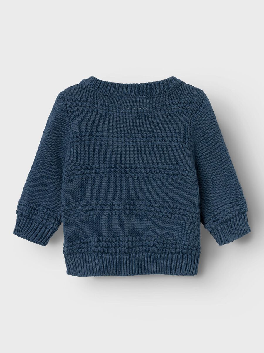 LANGE MOUWEN GEBREID VEST