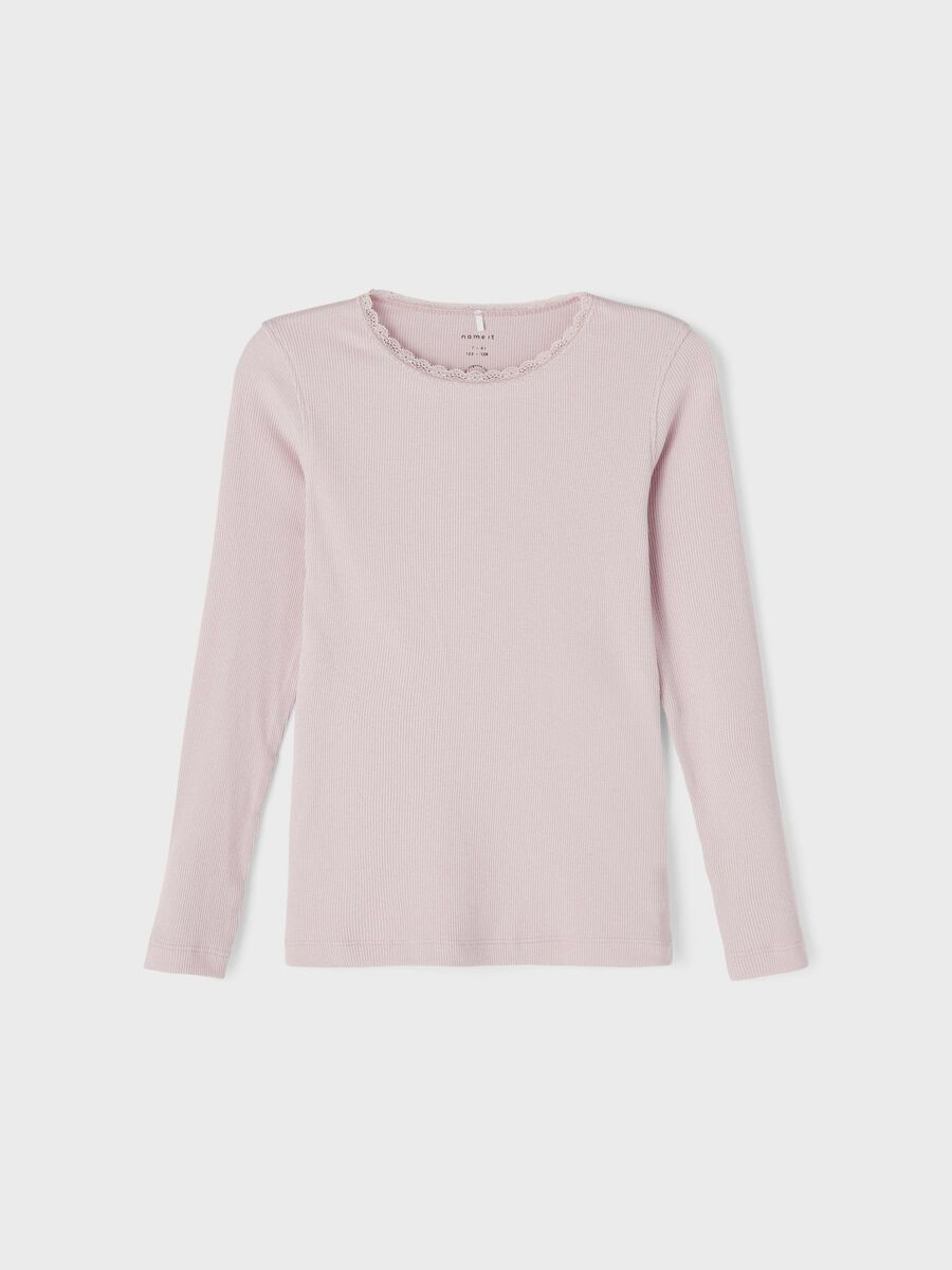 - SLIM TOP MET LANGE MOUWEN