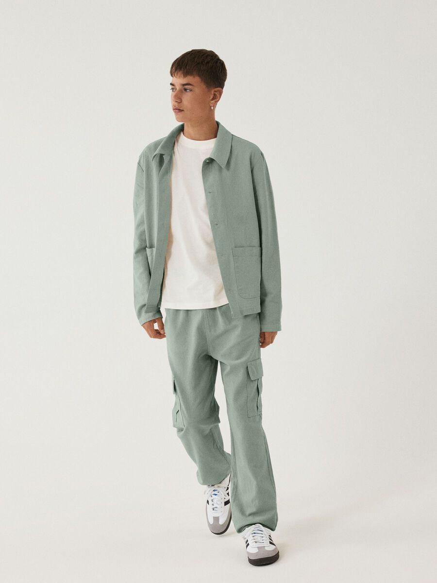 LANGE MOUWEN OVERHEMD