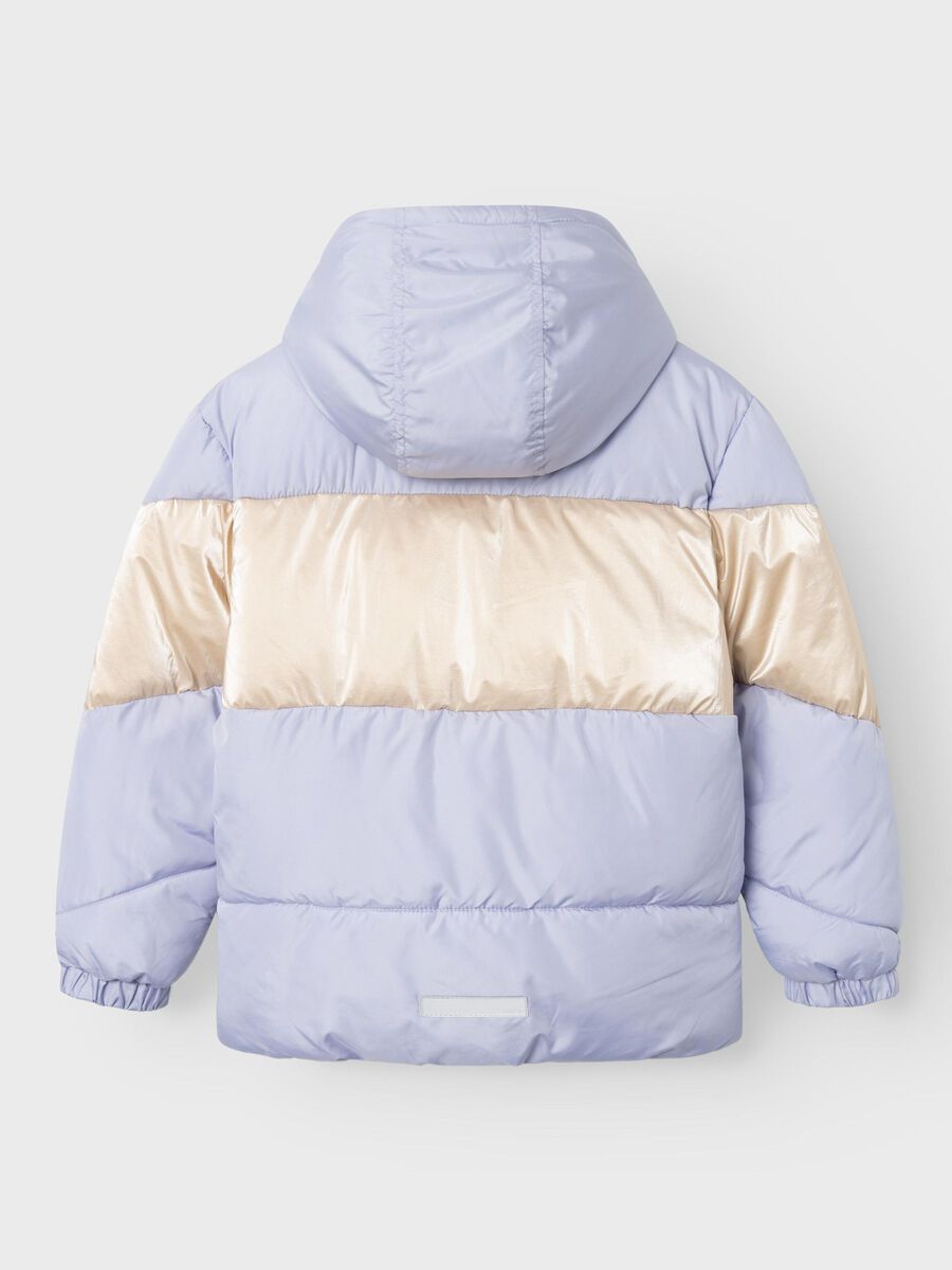 FOLIEPRINT GEWATTEERDE JAS