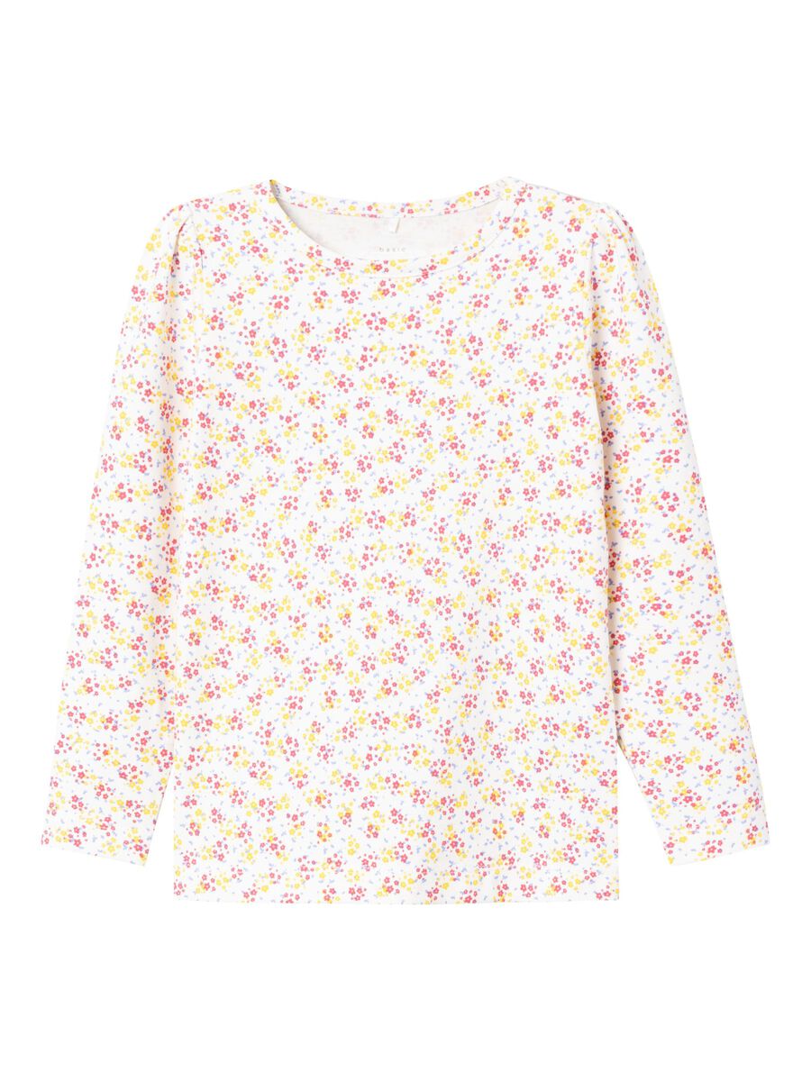 SLIM FIT TOP MET LANGE MOUWEN