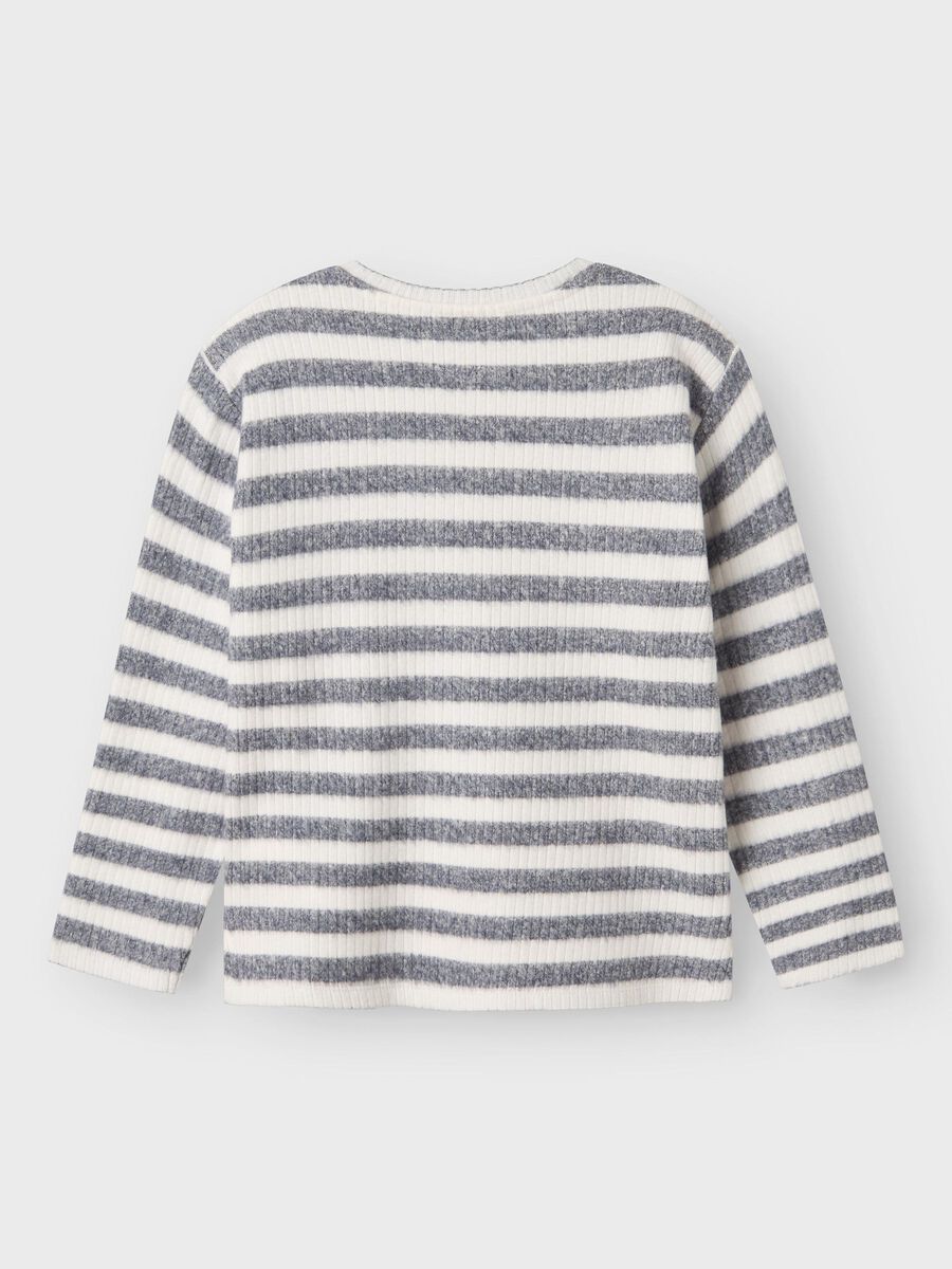 REGULAR FIT TOP MET LANGE MOUWEN