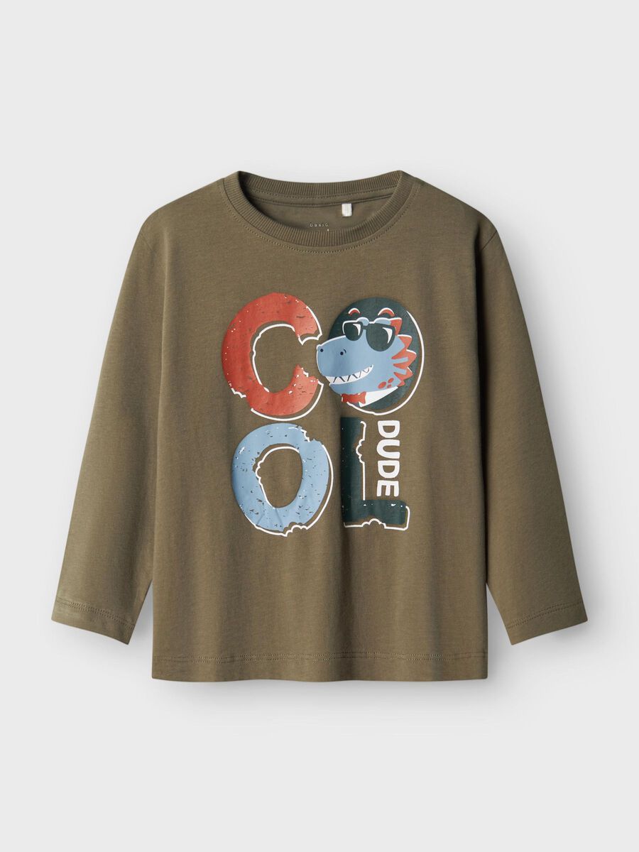 LOOSE FIT TOP MET LANGE MOUWEN